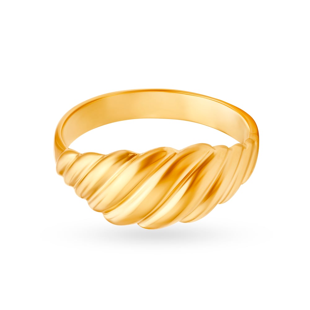 Sublime Swirling Gold Ring,,hi-res image number null