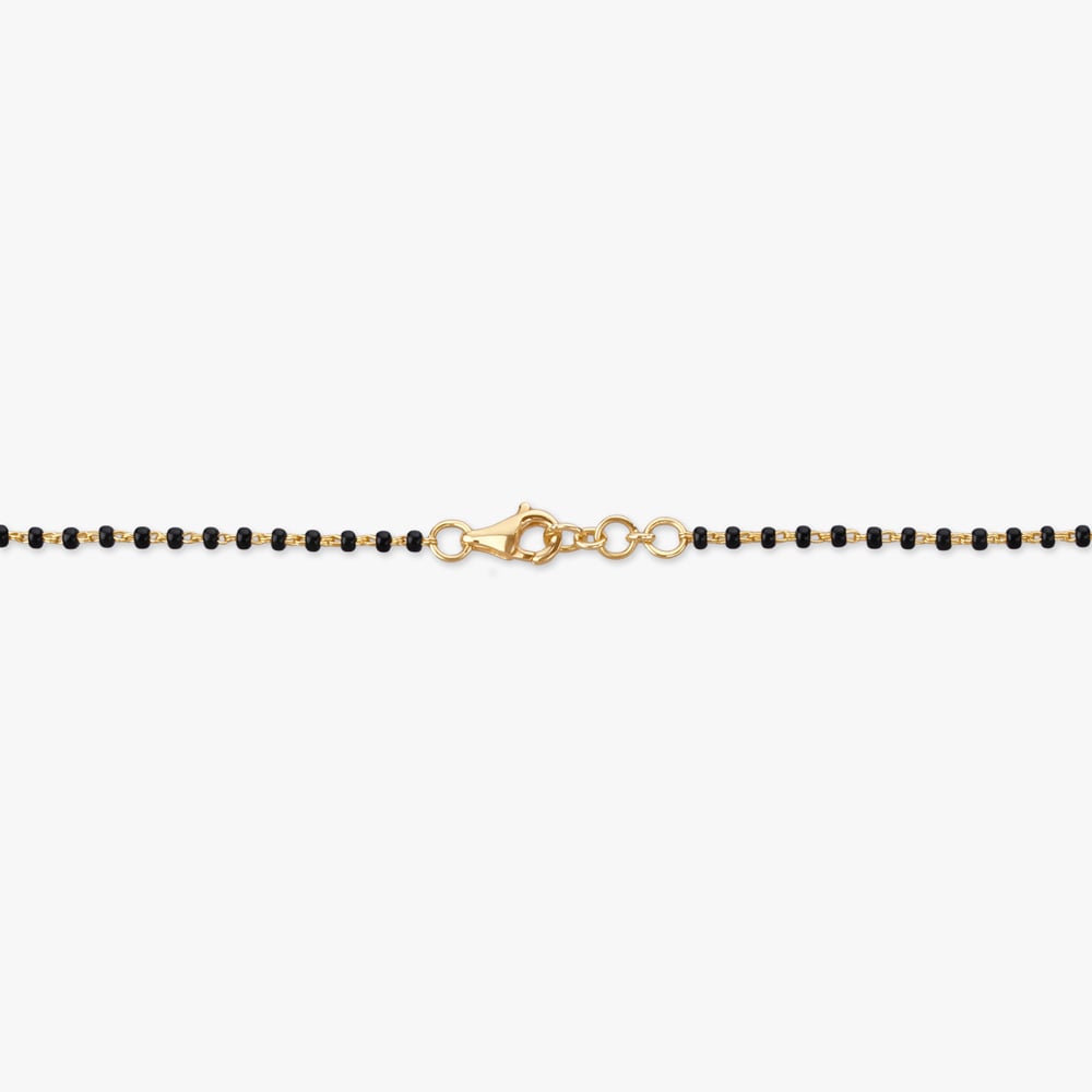 Abstract Bar Diamond Mangalsutra,,hi-res image number null