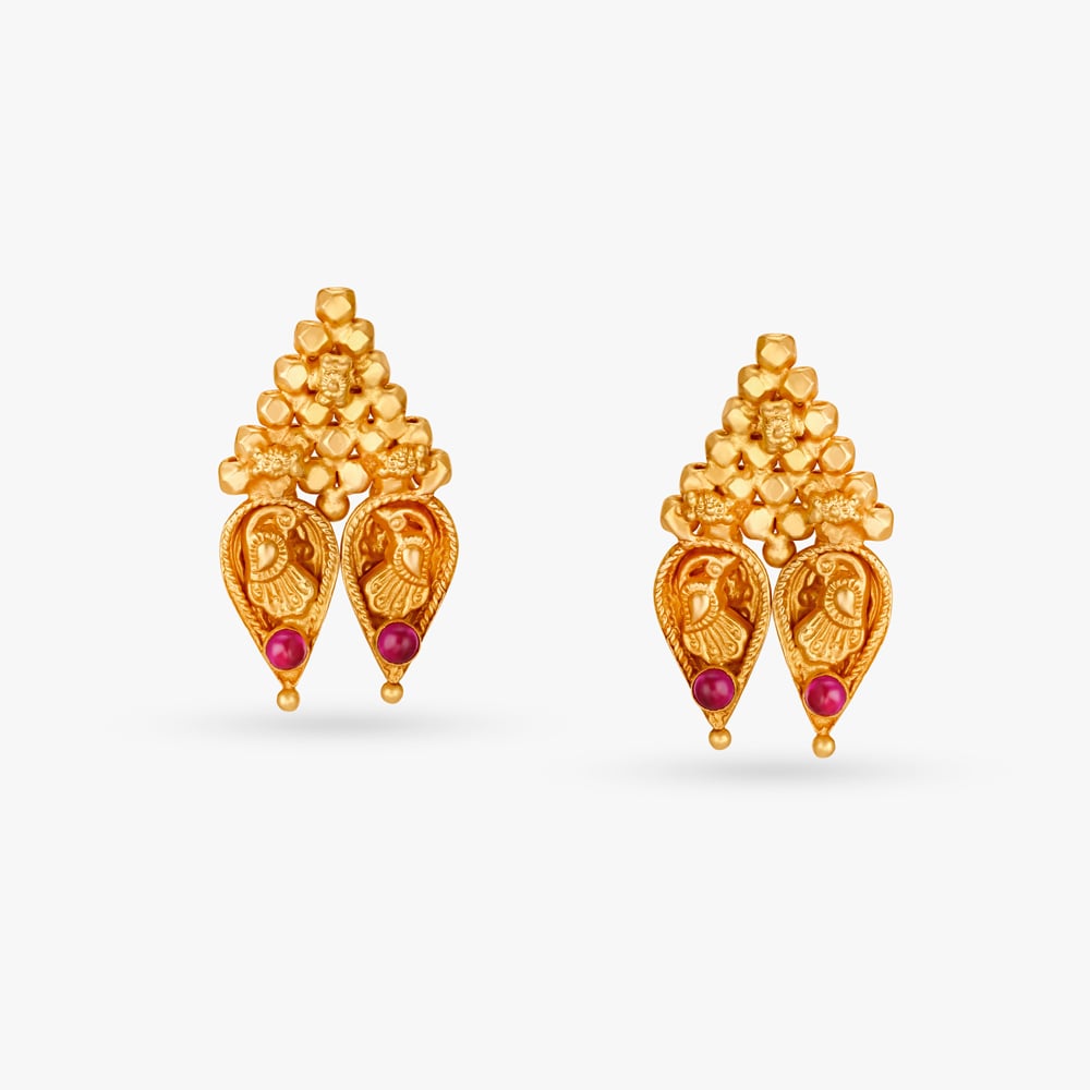 Regal Peacock Necklace Set,,hi-res image number null
