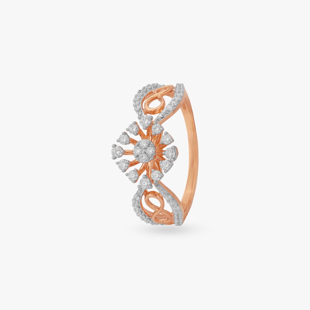 

Infinity Bloom Diamond Ring