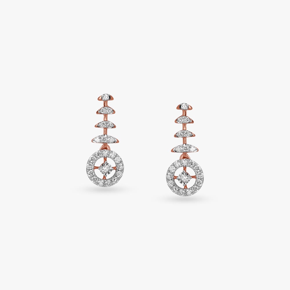 Starlit Halo Diamond Necklace Set,,hi-res image number null