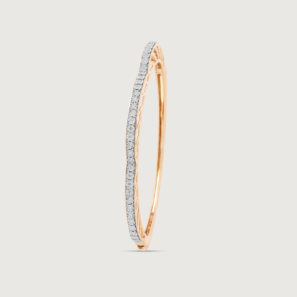 Sparkle Arch Diamond Bangle,,hi-res image number null