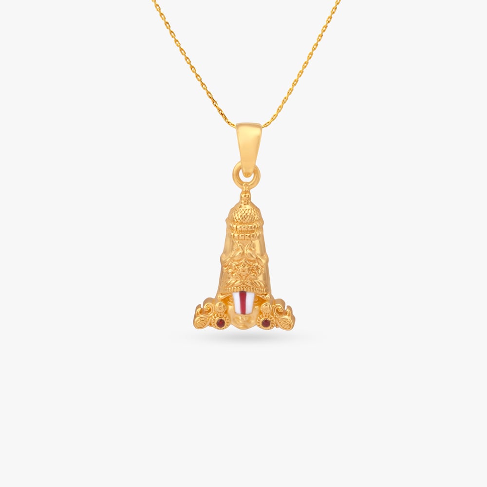 

Divine Venkateshwara Gold Pendant