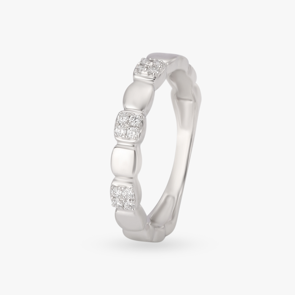 Cubic Diamond Finger Ring,,hi-res image number null