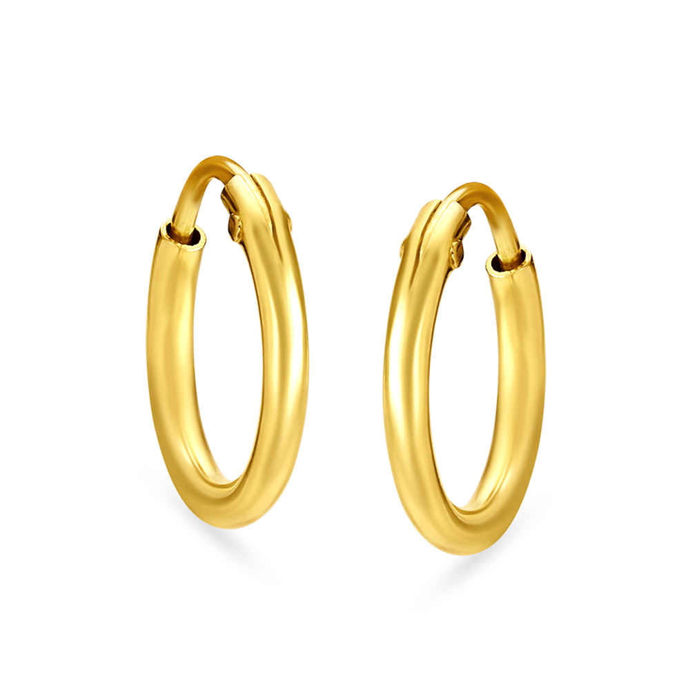 Sublime Gold Hoop Earrings,,hi-res image number null