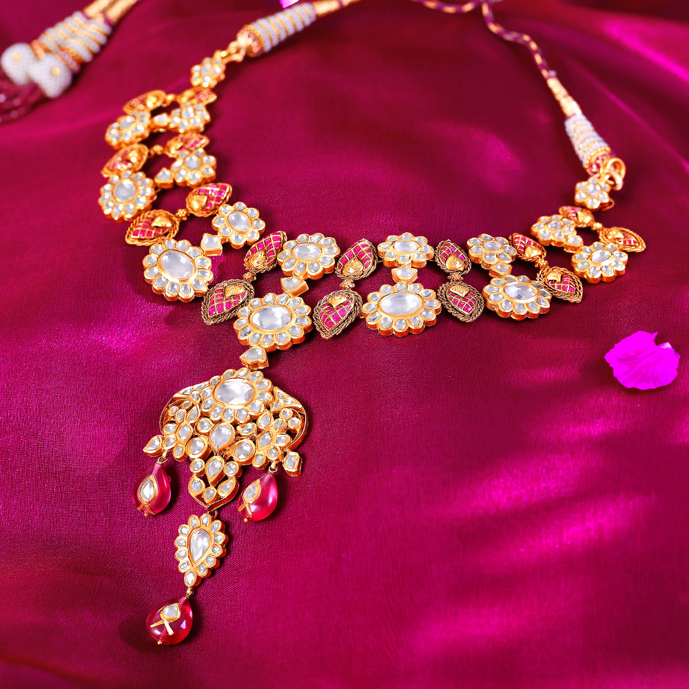 Royal Opulent Gold Necklace Set,,hi-res image number null
