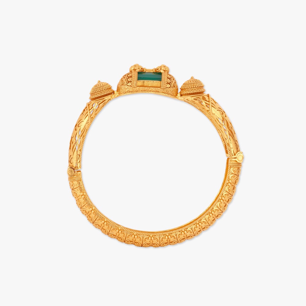 Hidden Palace Gold Bangle,,hi-res image number null