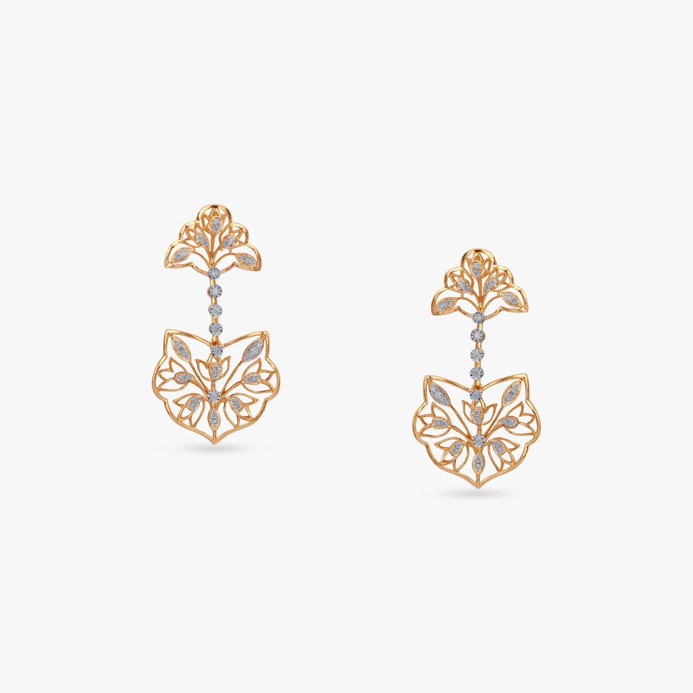 Gilded Pulse Diamond Necklace Set,,hi-res image number null