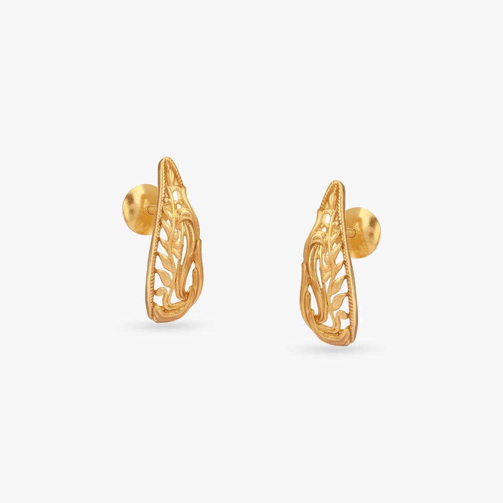 

Eternal Swirl Gold Hoop Earrings