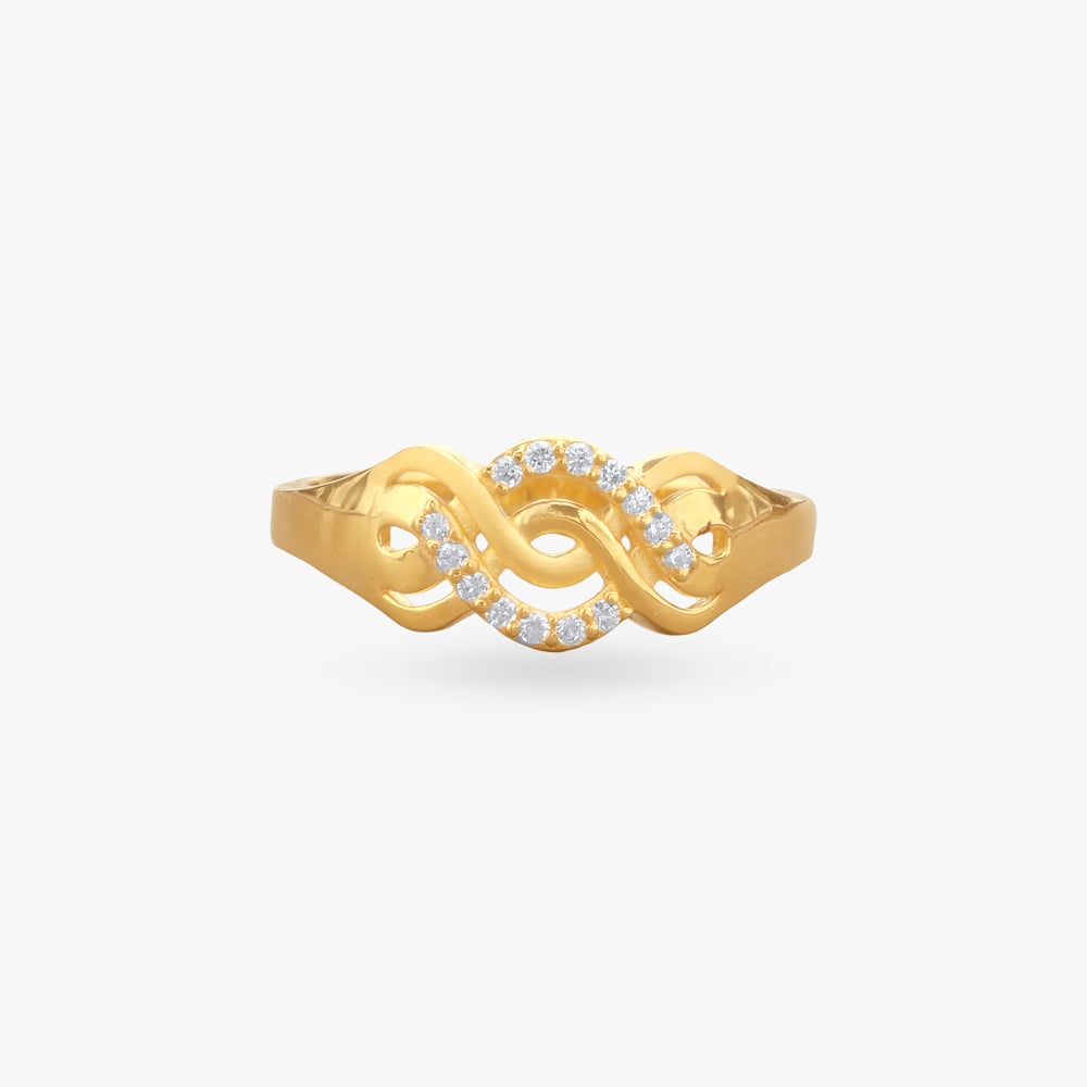 

Infinite Bond Gold Ring