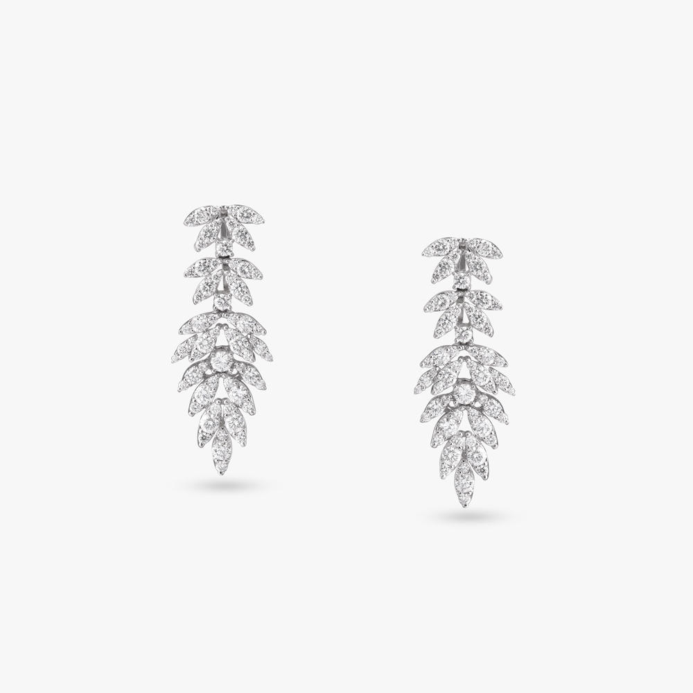 Opulent Vine Diamond Necklace Set,,hi-res image number null