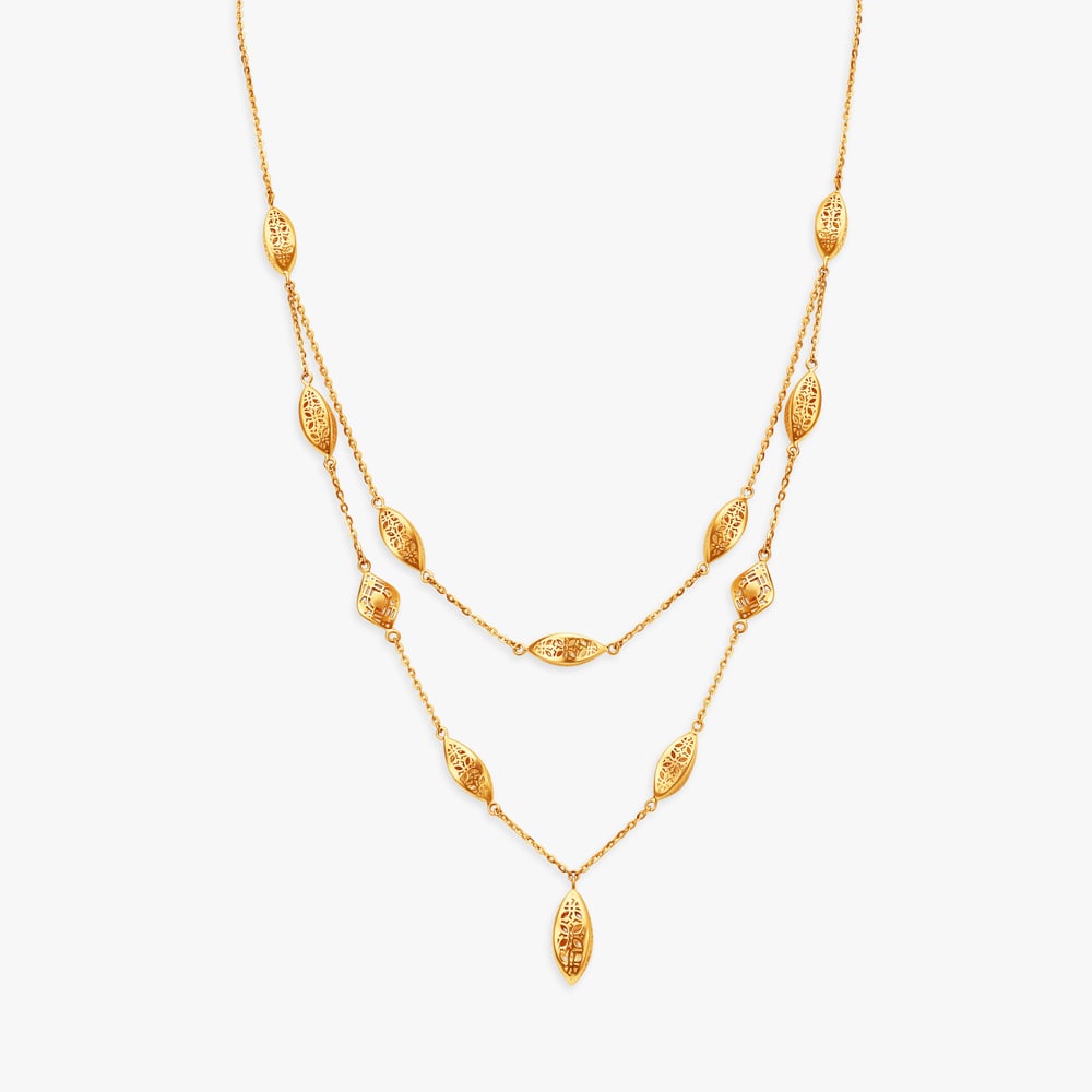 A Layered Necklace With a Twist,,hi-res image number null