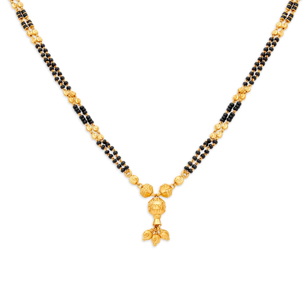 

Elegant Traditional Gold Mangalsutra