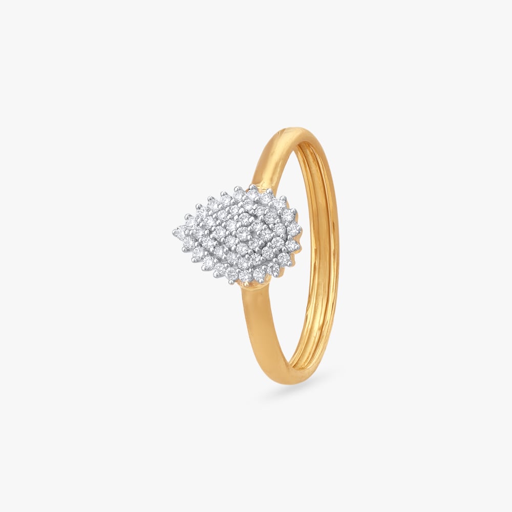 

Radiant Pear Diamond Finger Ring