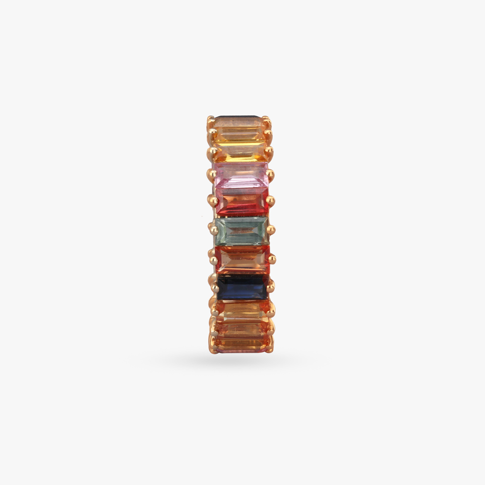 Prismatic Bliss Gold Finger Ring,,hi-res image number null