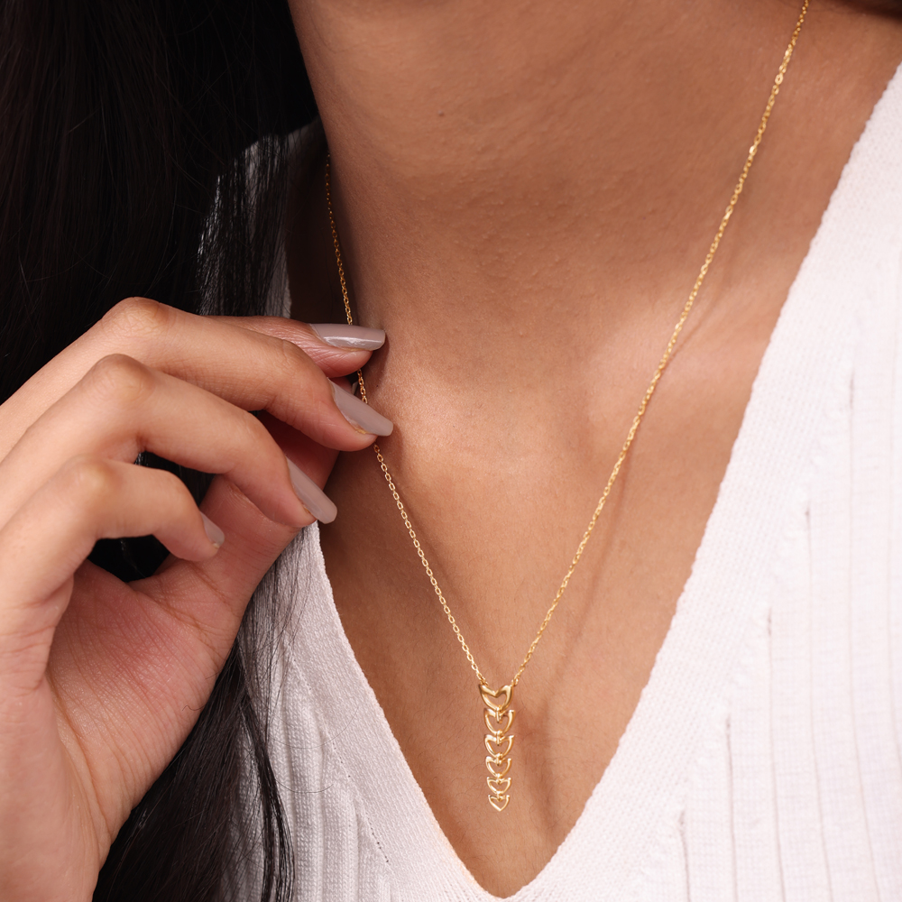 Linked by Love 14KT Yellow Gold Necklace,,hi-res image number null