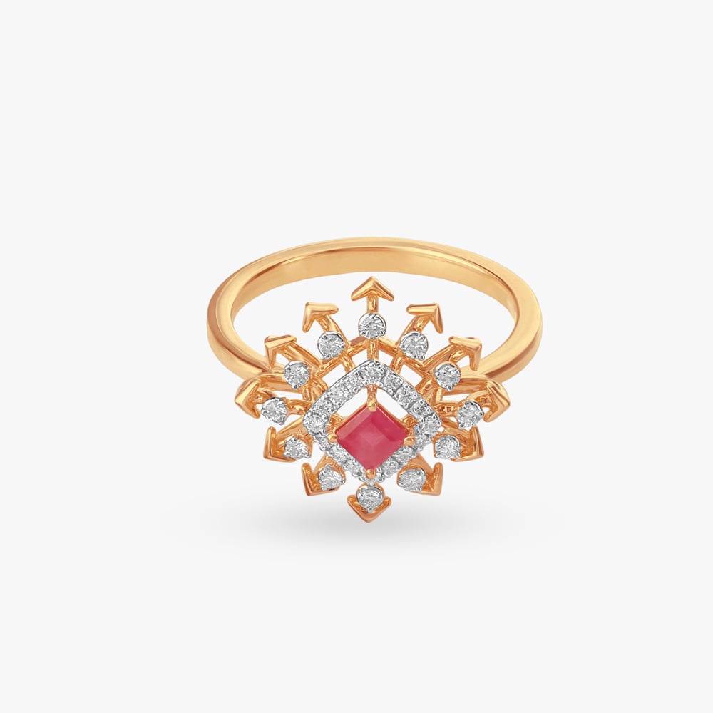 Royal Blossom Diamond Ring,,hi-res image number null