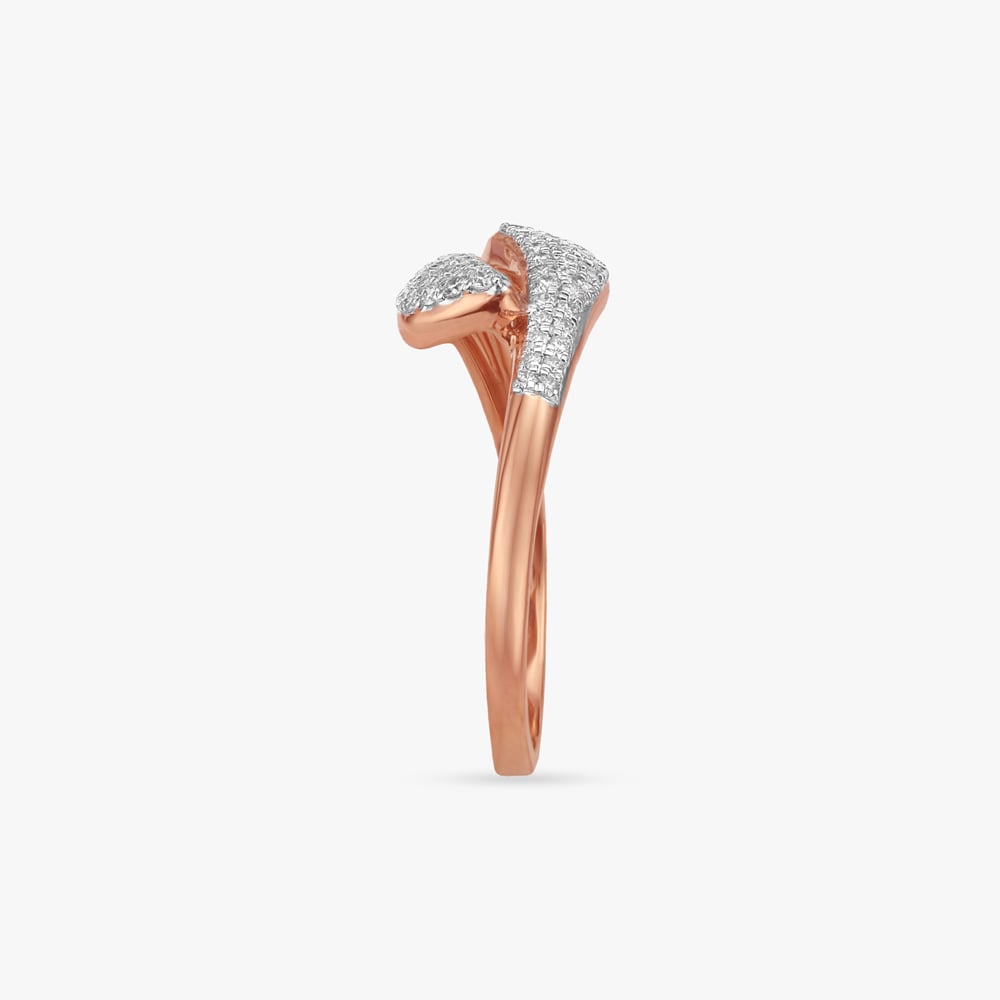 Abstract Embrace Diamond Ring,,hi-res image number null