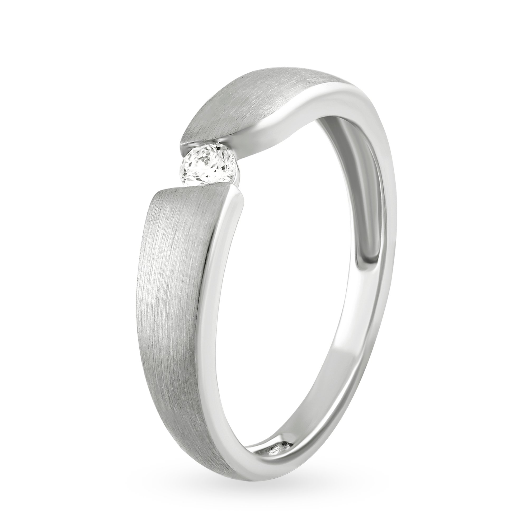 Single Stone Platinum Finger Ring | Tanishq-happymobile.vn