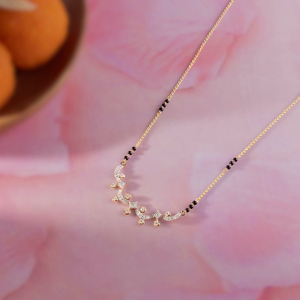 Celestial Bond Gold & Diamond Mangalsutra,,hi-res image number null