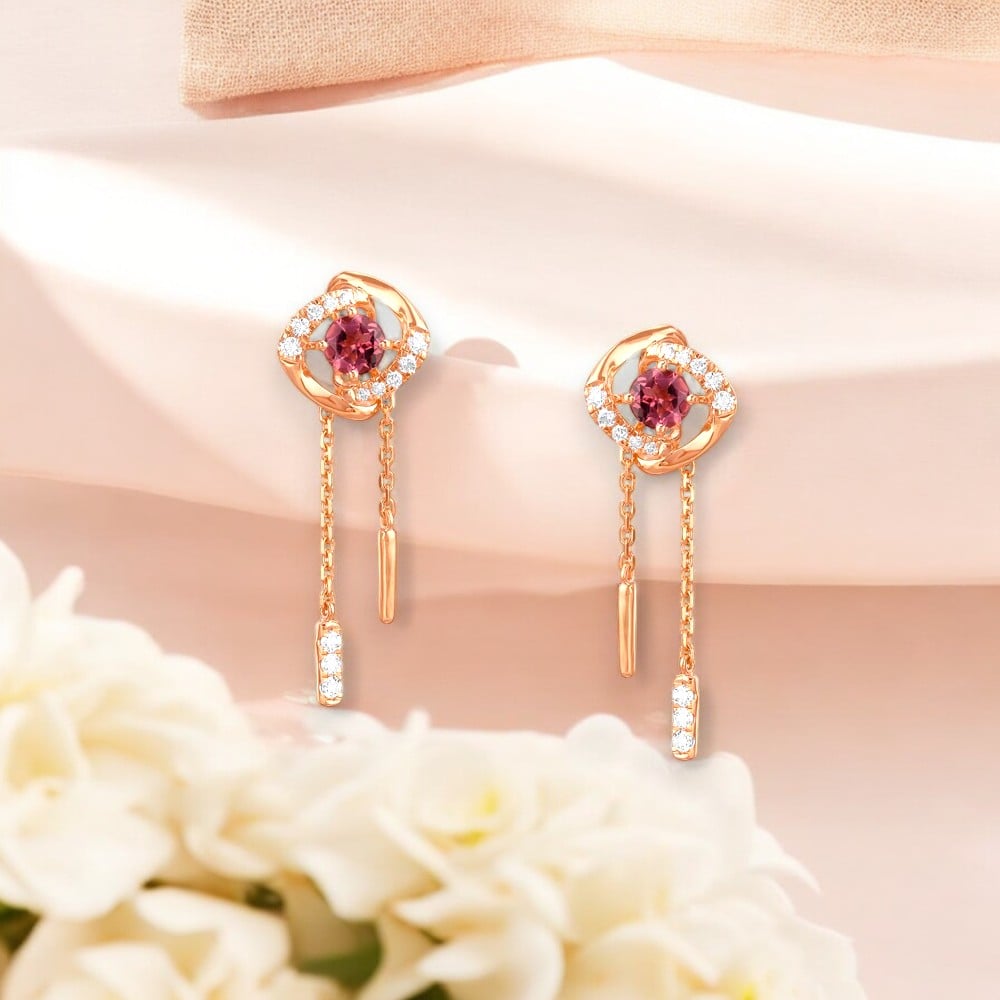 

Love Spark Diamond Earrings Diamond Drop Earrings