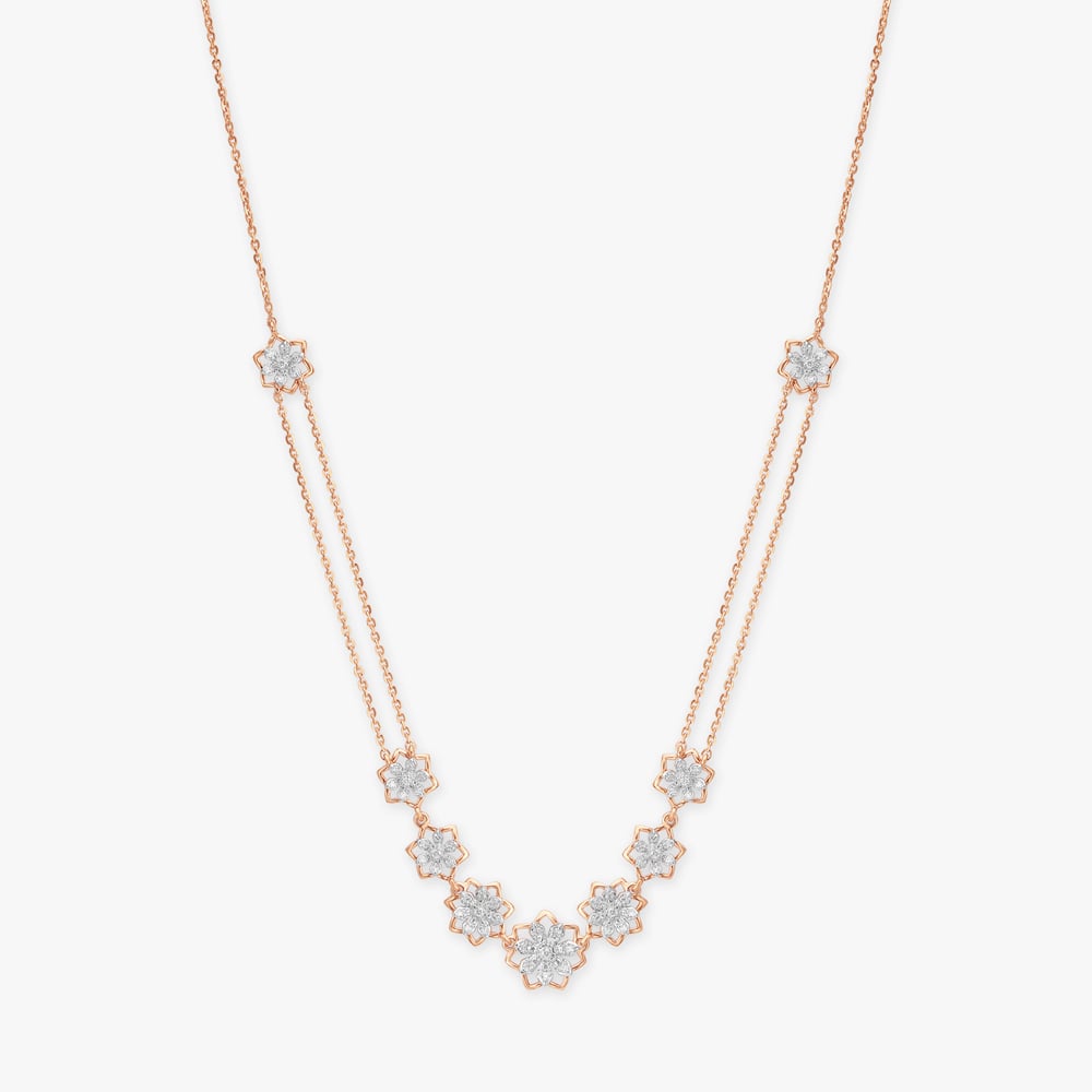 Dazzling Diamond Necklace Set,,hi-res image number null