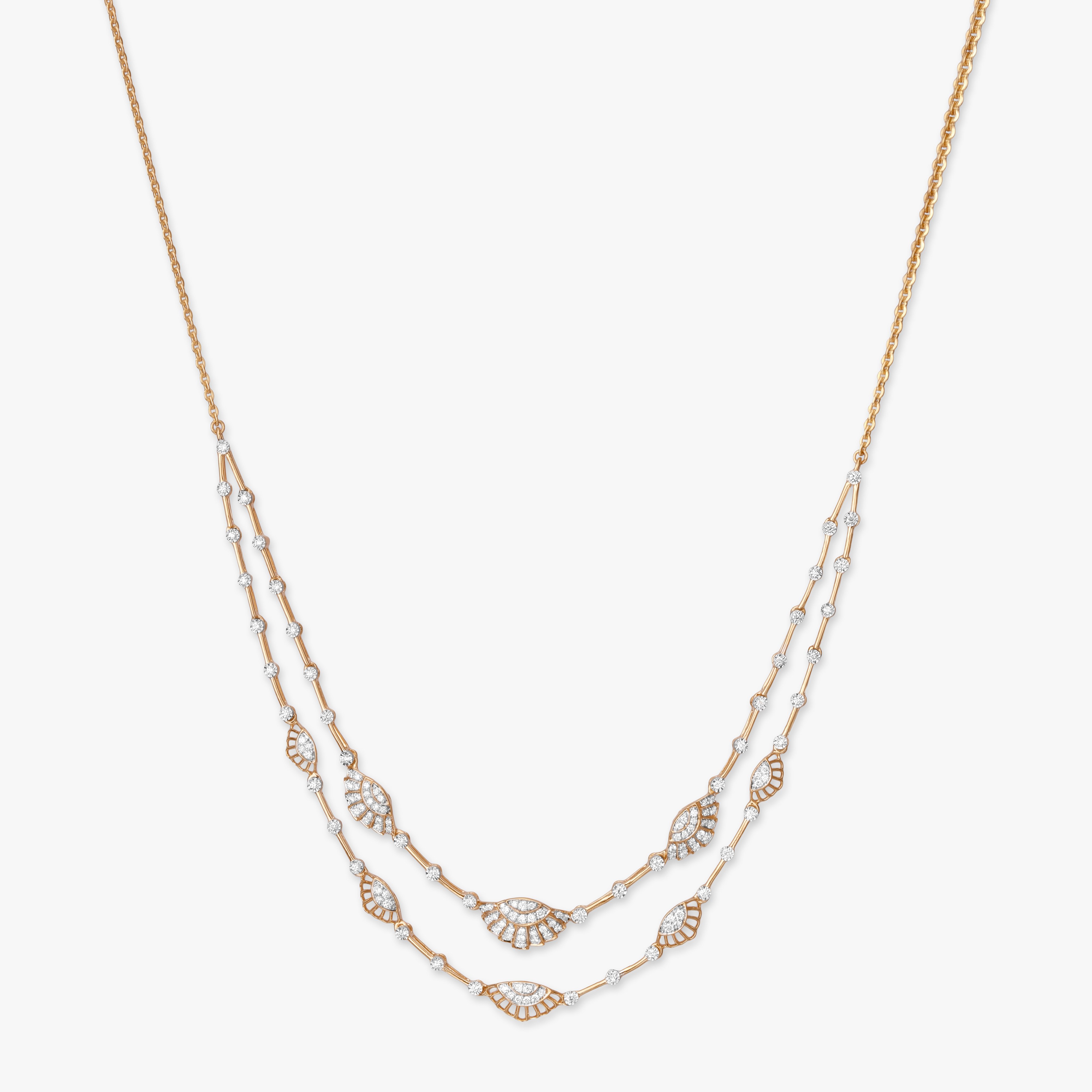 

Layered Flight Diamond Necklace
