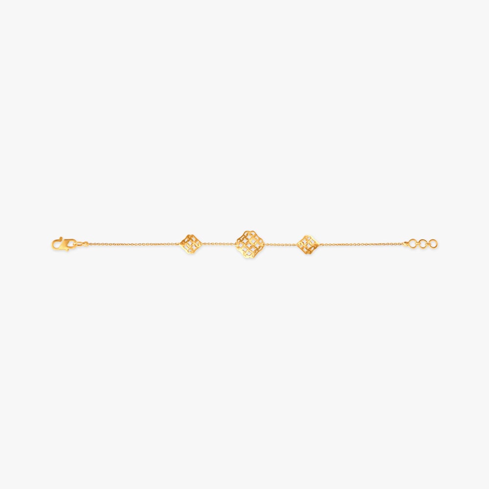 Simple Geometric Bracelet,,hi-res image number null