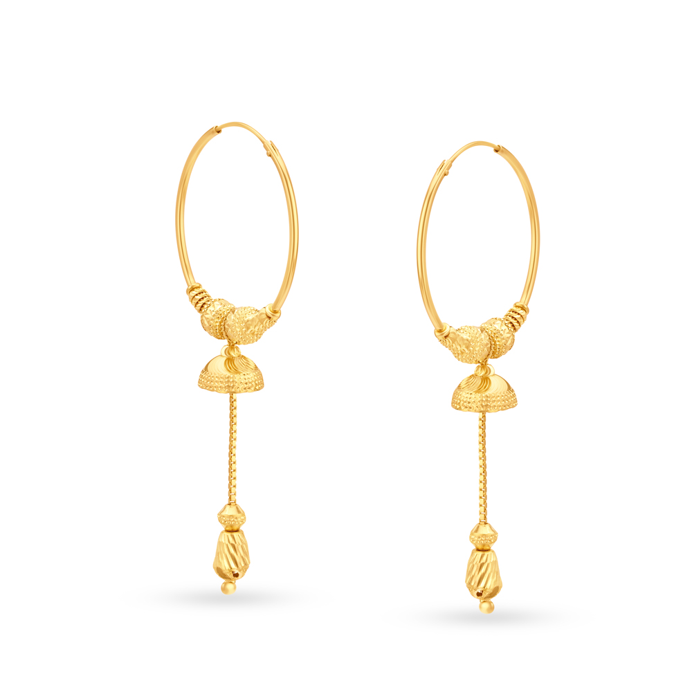 Special Order - Mini Piercing Hoop Earring in 18-karat Gold main image 0