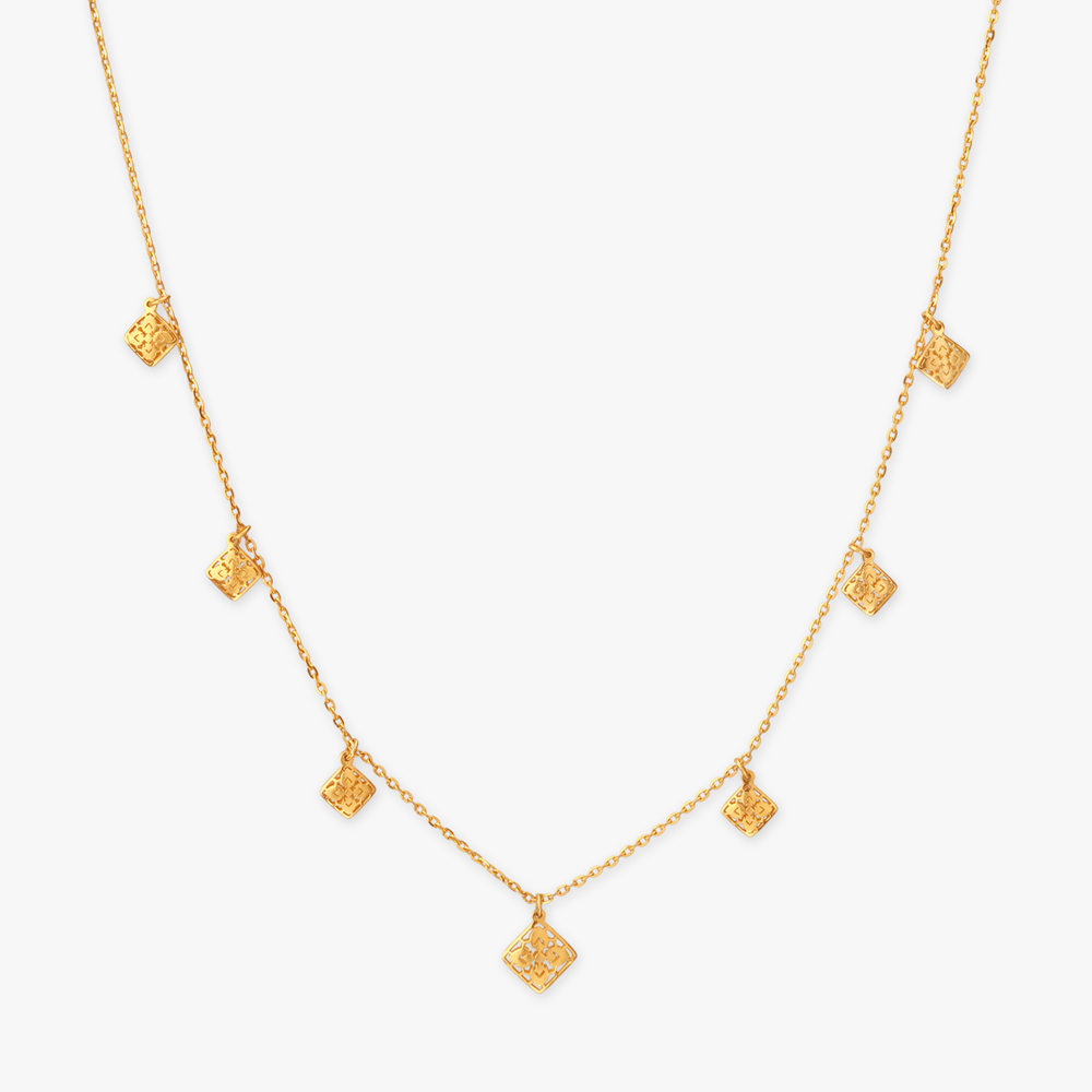 Radiant Rhythm Gold Necklace Set,,hi-res image number null