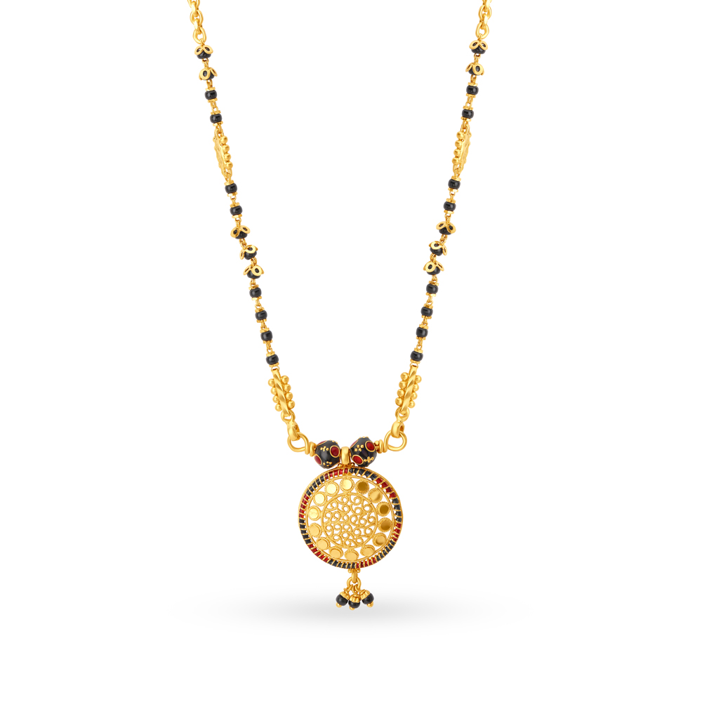 Modern Regal Mangalsutra,,hi-res image number null