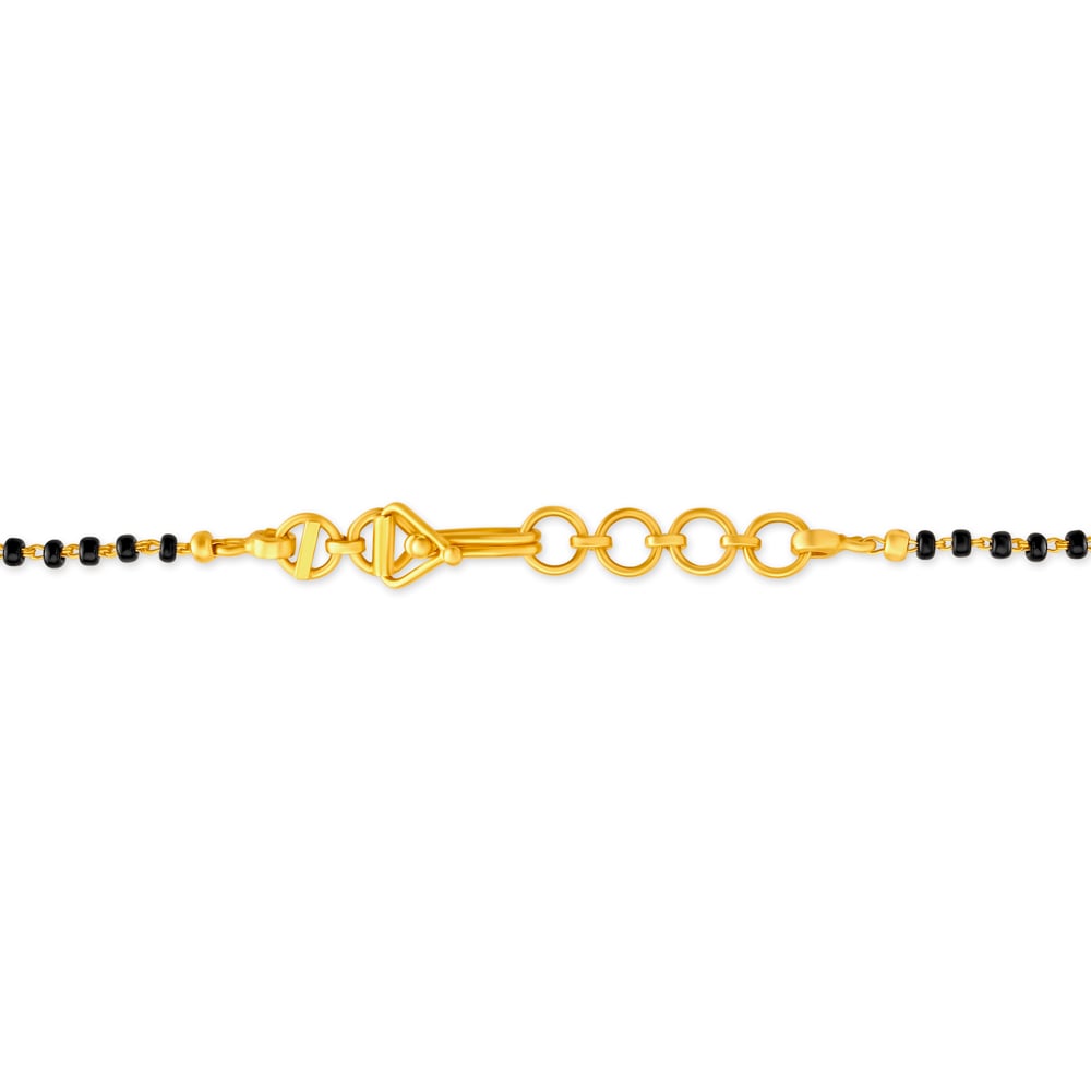 Floral Traditional Gold Mangalsutra,,hi-res image number null