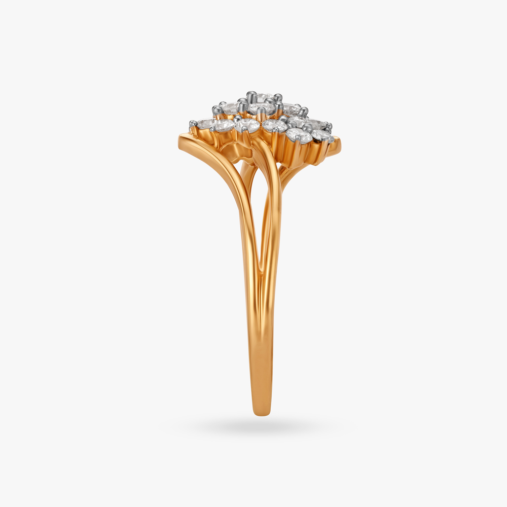 Bouquet Diamond Finger Ring,,hi-res image number null