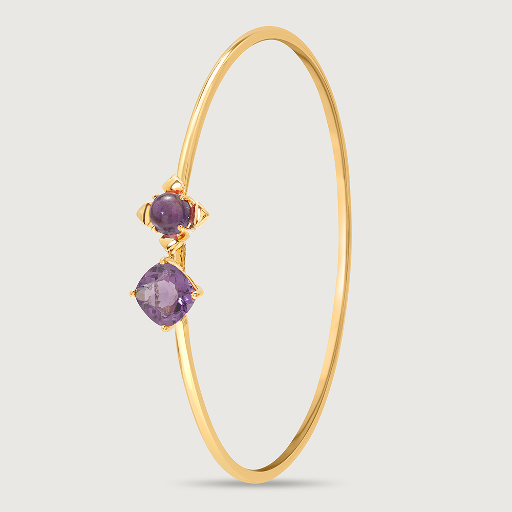 Mystic Mirage 14KT Amethyst Bangle,,hi-res image number null