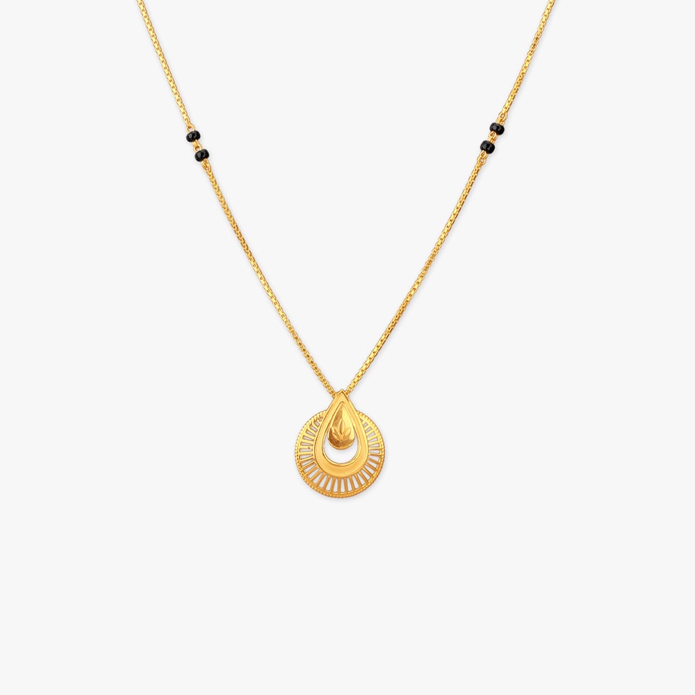 Divine Drop Gold Mangalsutra,,hi-res image number null