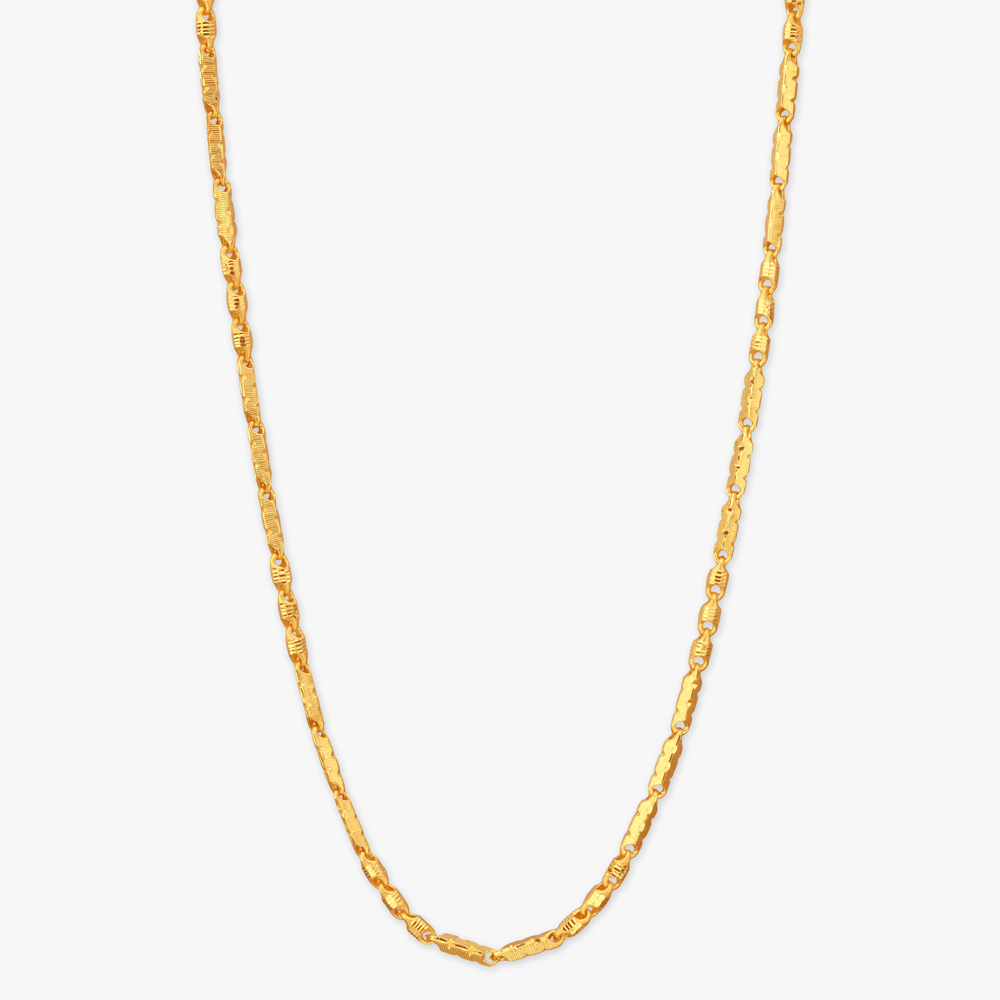 Diagonal Cut Link Chain for Men,,hi-res image number null