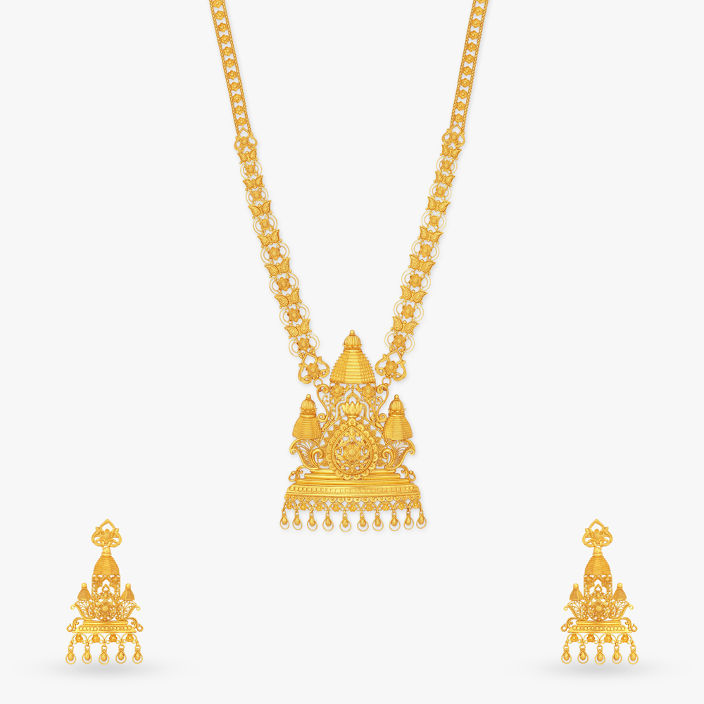 Uttaran Gold Sita Haar Set,,hi-res image number null
