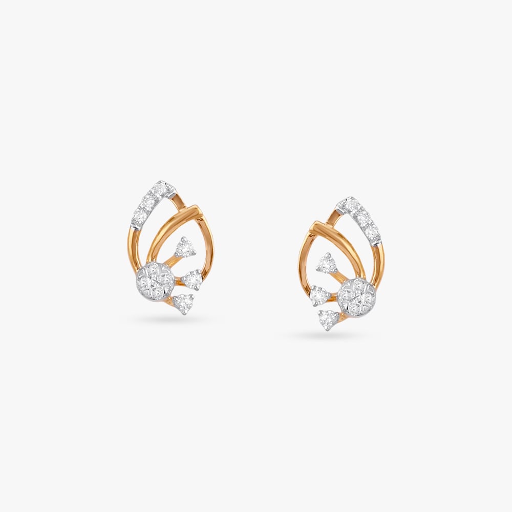 Twinkling Bloom Diamond Pendant and Earrings Set,,hi-res image number null