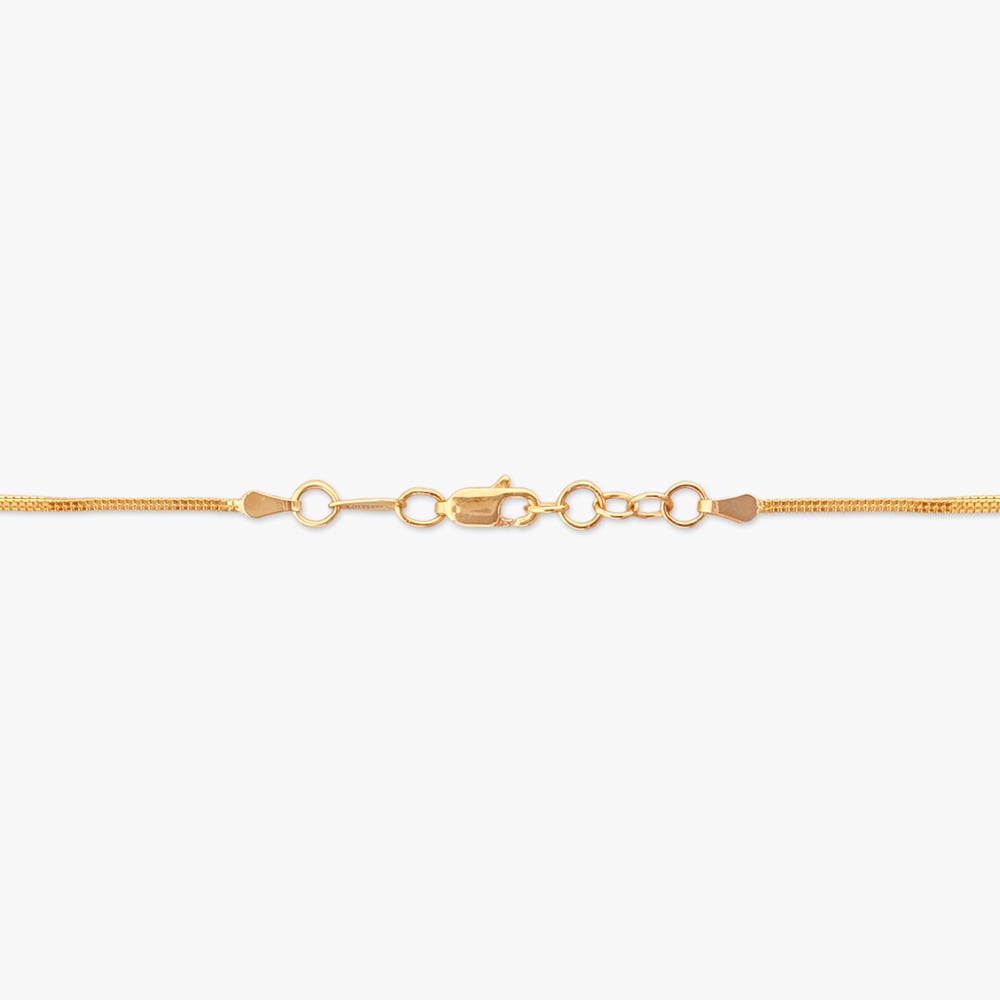 Octagon Bloom Gold Mangalsutra,,hi-res image number null