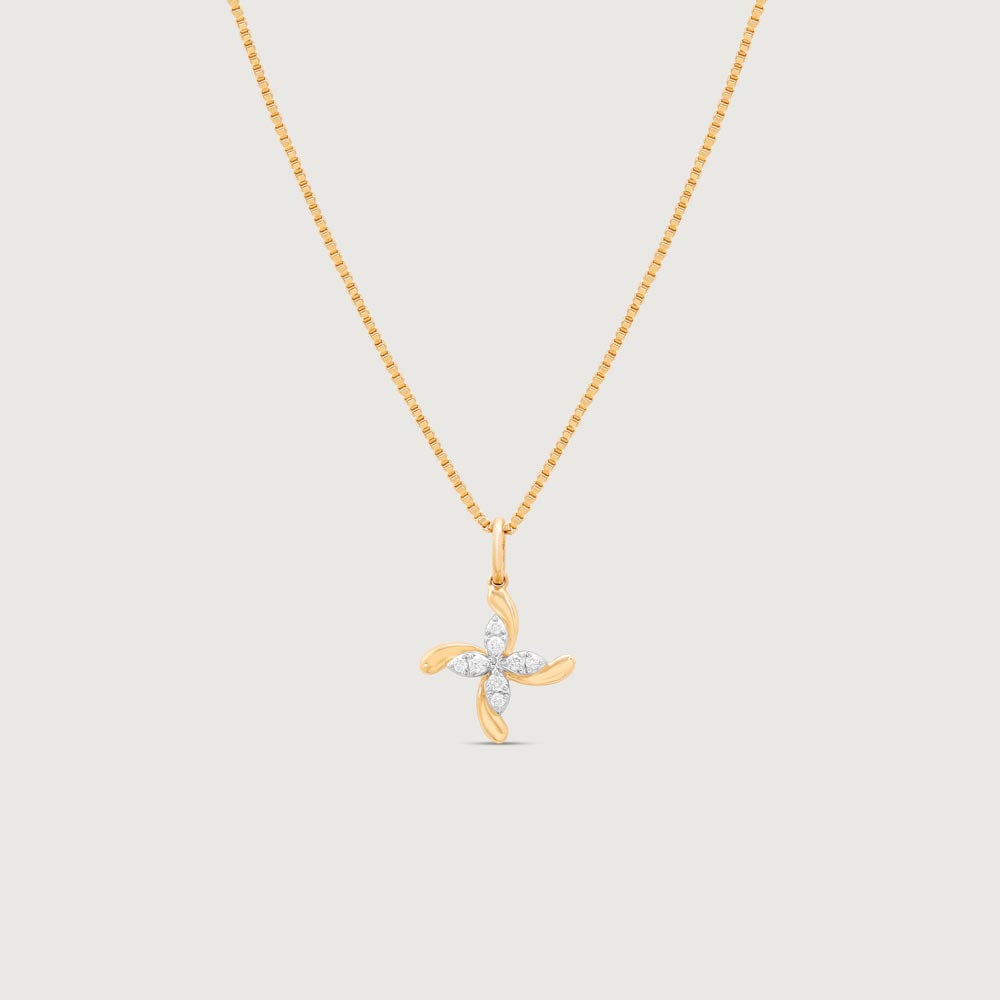 Intersecting Lines Diamond Pendant,,hi-res image number null
