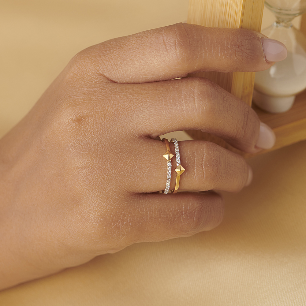 Classy Tiered Diamond Ring,,hi-res image number null