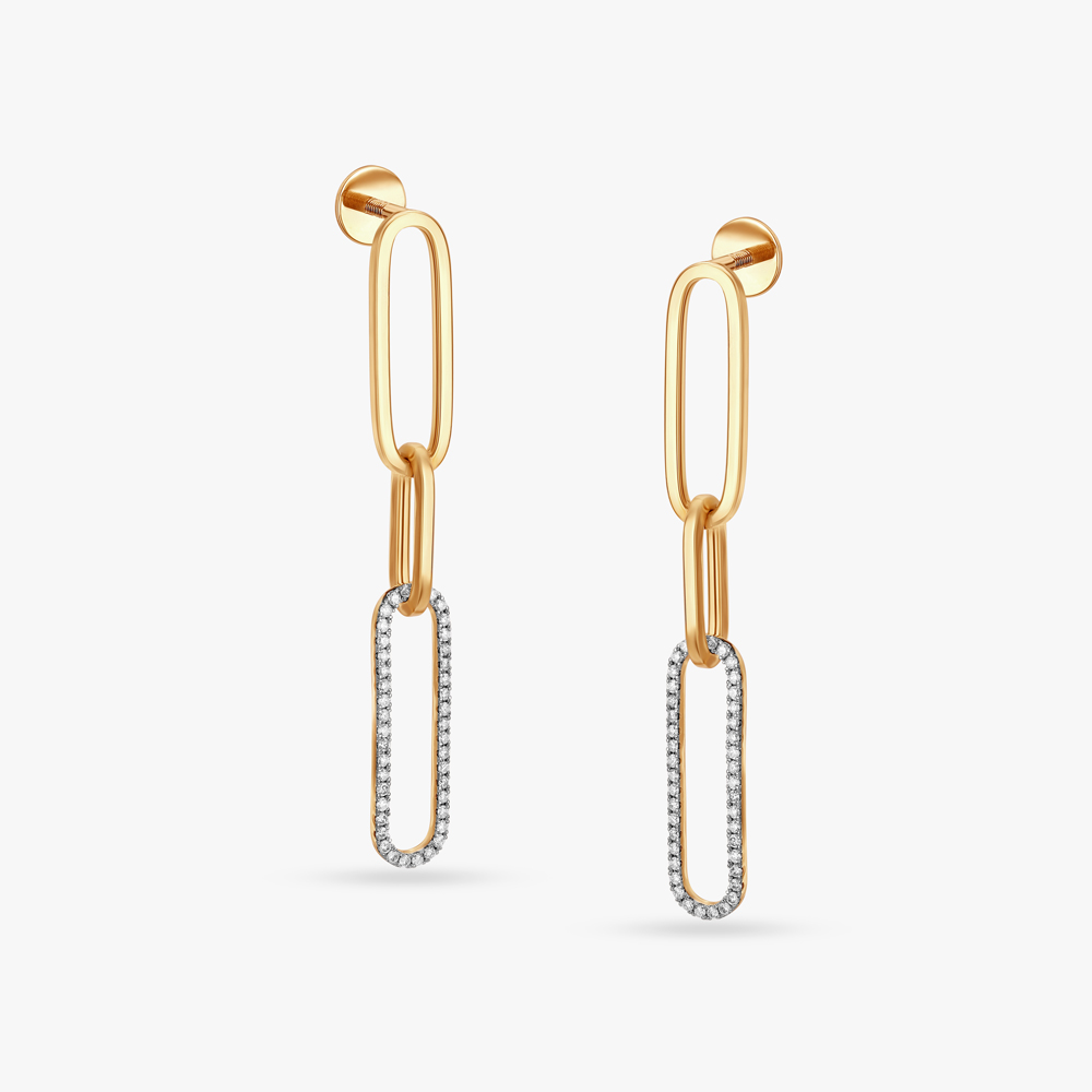 Rhythm Of Elegance Drop Earrings,,hi-res image number null