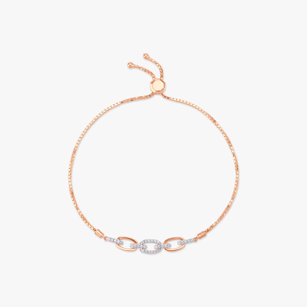 Bold Link Diamond Bracelet,,hi-res image number null