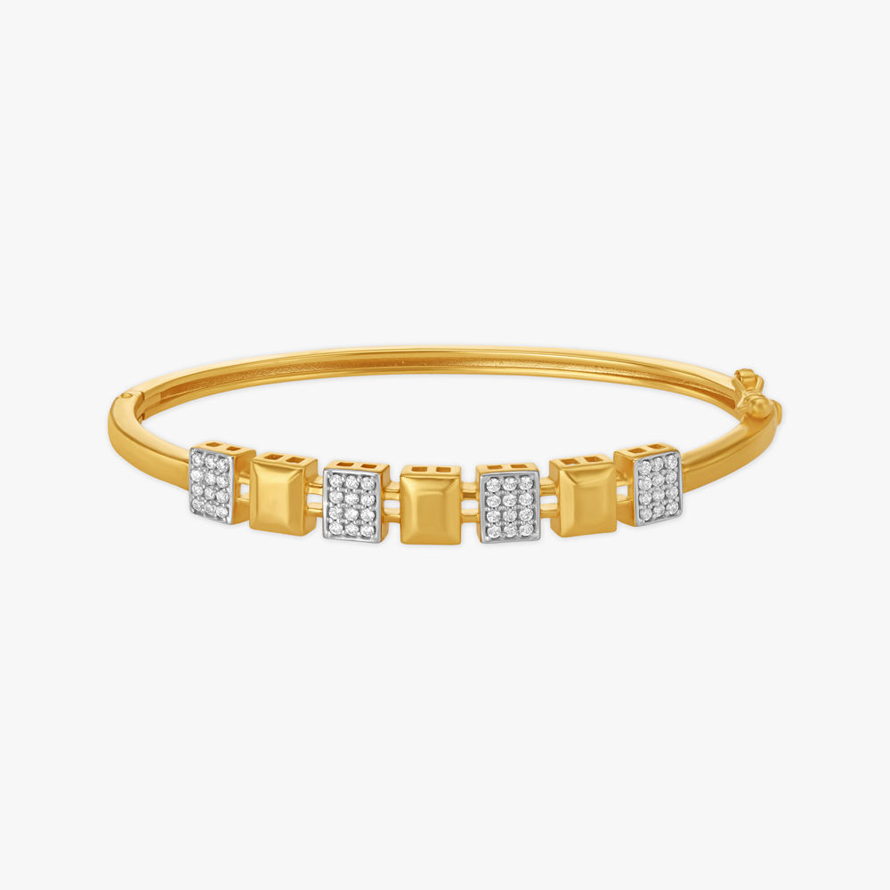 Sophisticated Abstract Bangle,,hi-res image number null