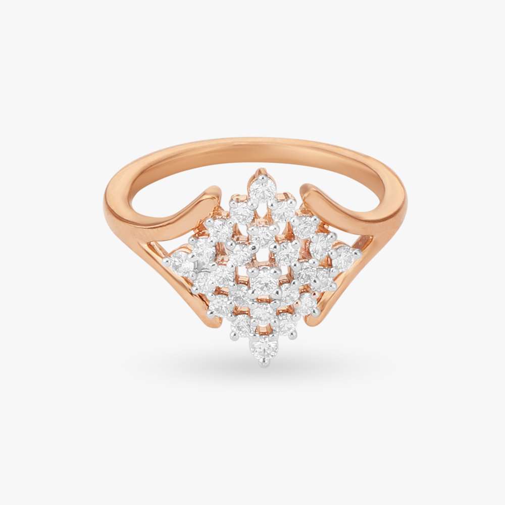 Sparkling Symphony Diamond Finger Ring,,hi-res image number null