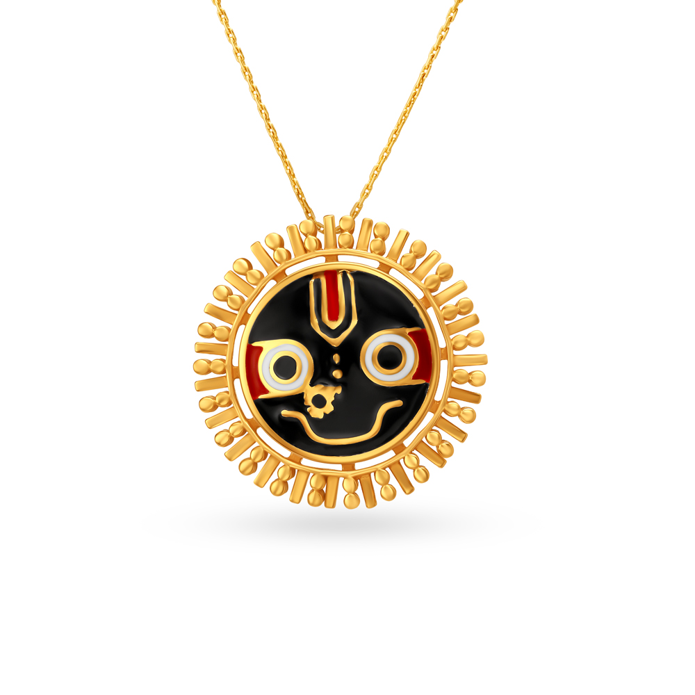 Buy Refined Gold & Diamond Pendant Online Tanishq