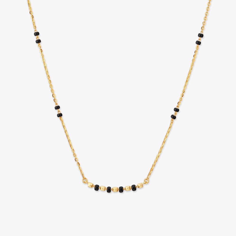 Timeless Minimal Gold Mangalsutra,,hi-res image number null