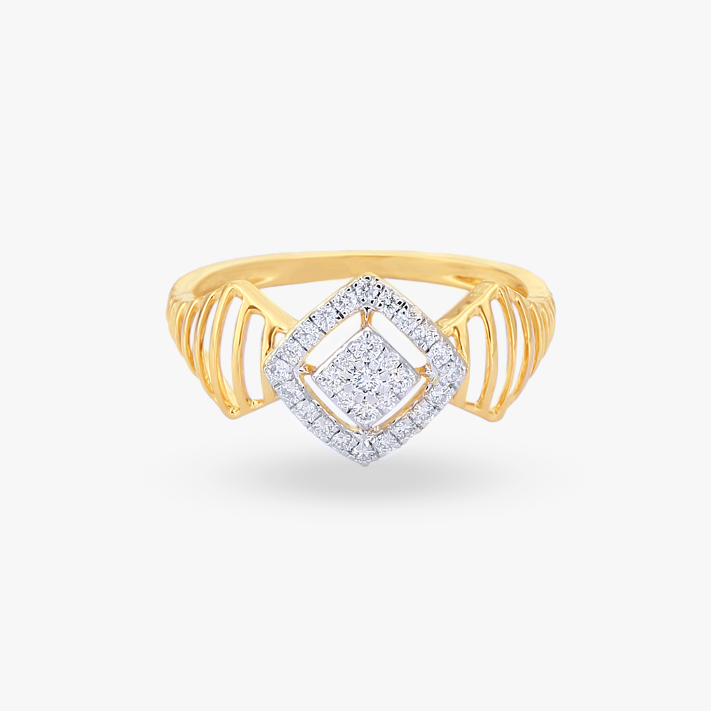 Vintage Diamond Finger Ring,,hi-res image number null