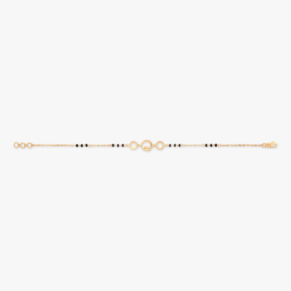 Circle Link Gold Bracelet,,hi-res image number null