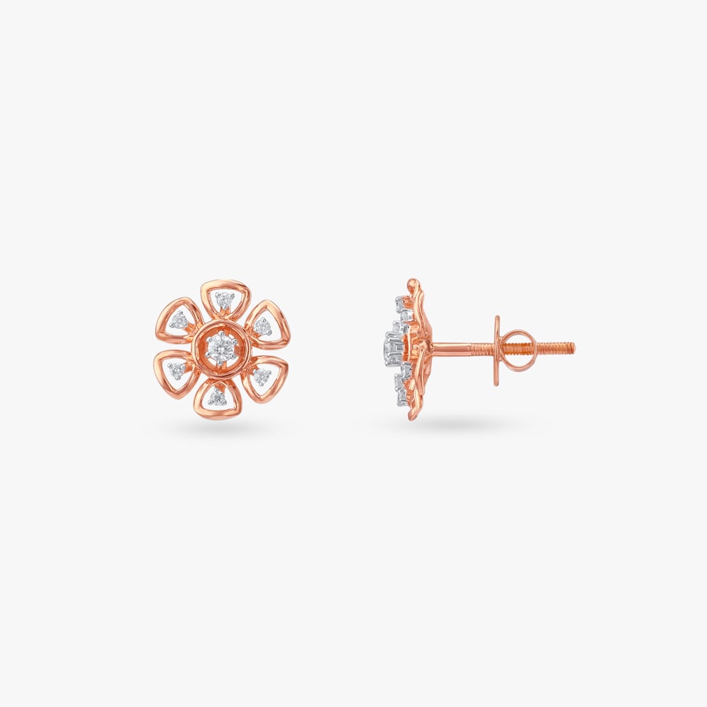 Heritage Halo Diamond Stud Earrings,,hi-res image number null